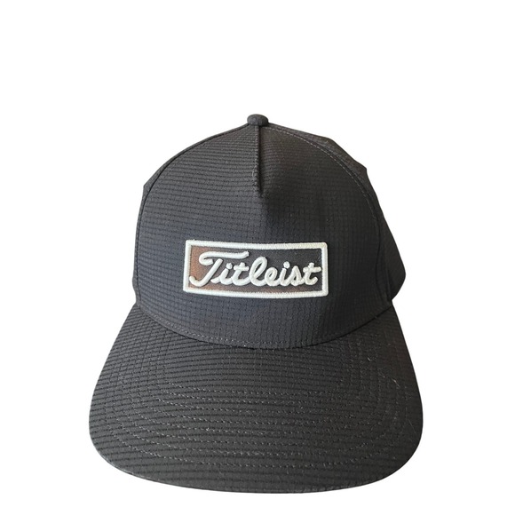 Titleist The Crosby Golf Hat Performance Moisture Wicking‎ Black - Picture 1 of 3